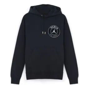 Air Jordan Paris Saint-Germain Athleisure Casual Sports Sweatshirt Black