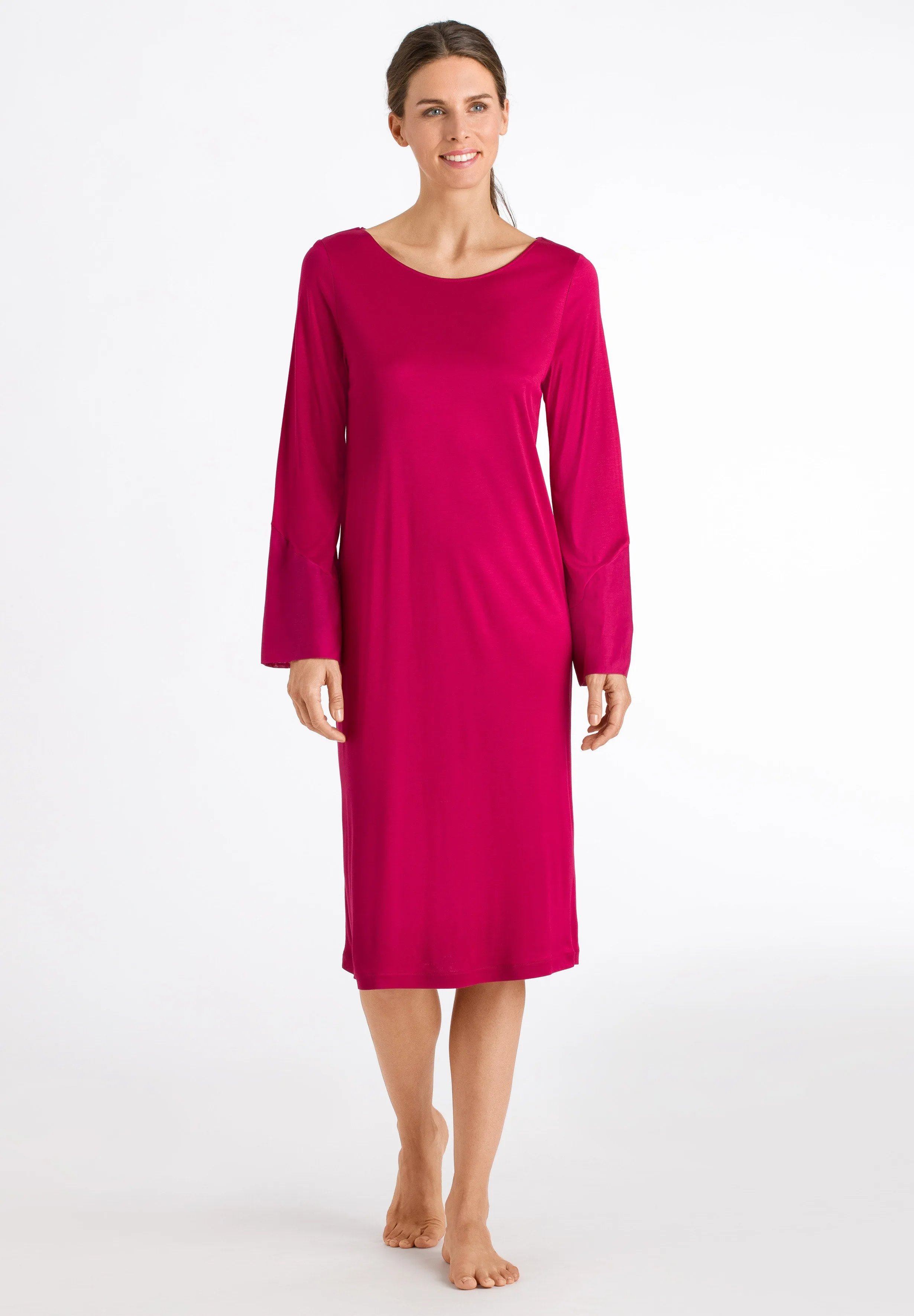 Alika Silk Blend Nightgown | Barberry 76705-1463