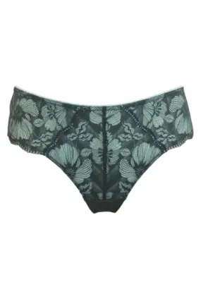 Atelier Lace Brazilian In Slate & Mint - Pour Moi