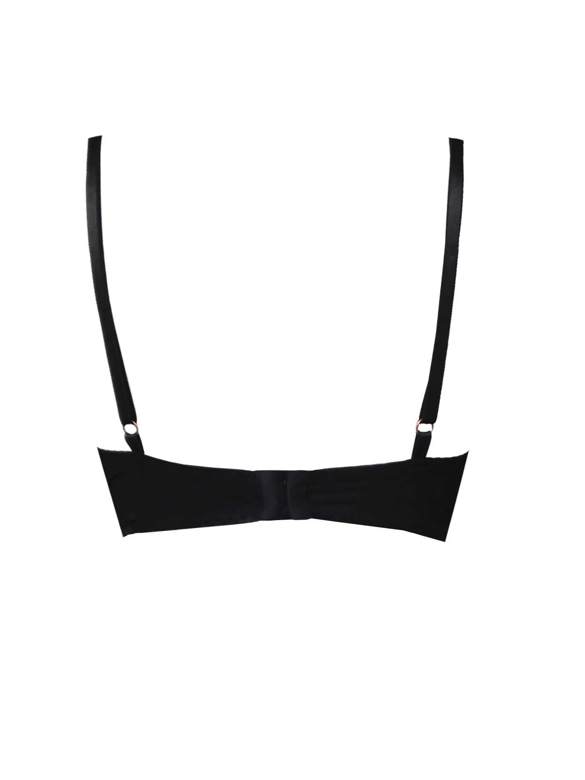 Ava Black Organic Bamboo Moulded Cup Bra