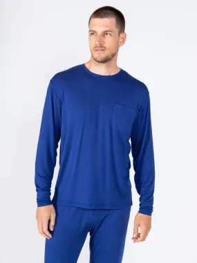 Bamboo Silk Long Sleeve Sleep Shirt