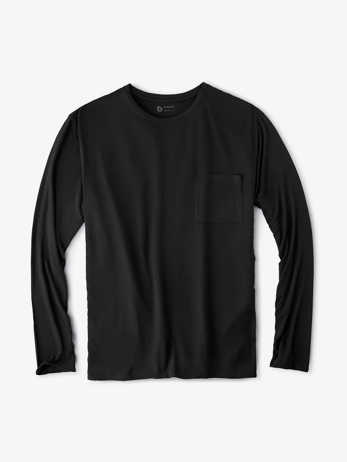 Bamboo Silk Long Sleeve Sleep Shirt