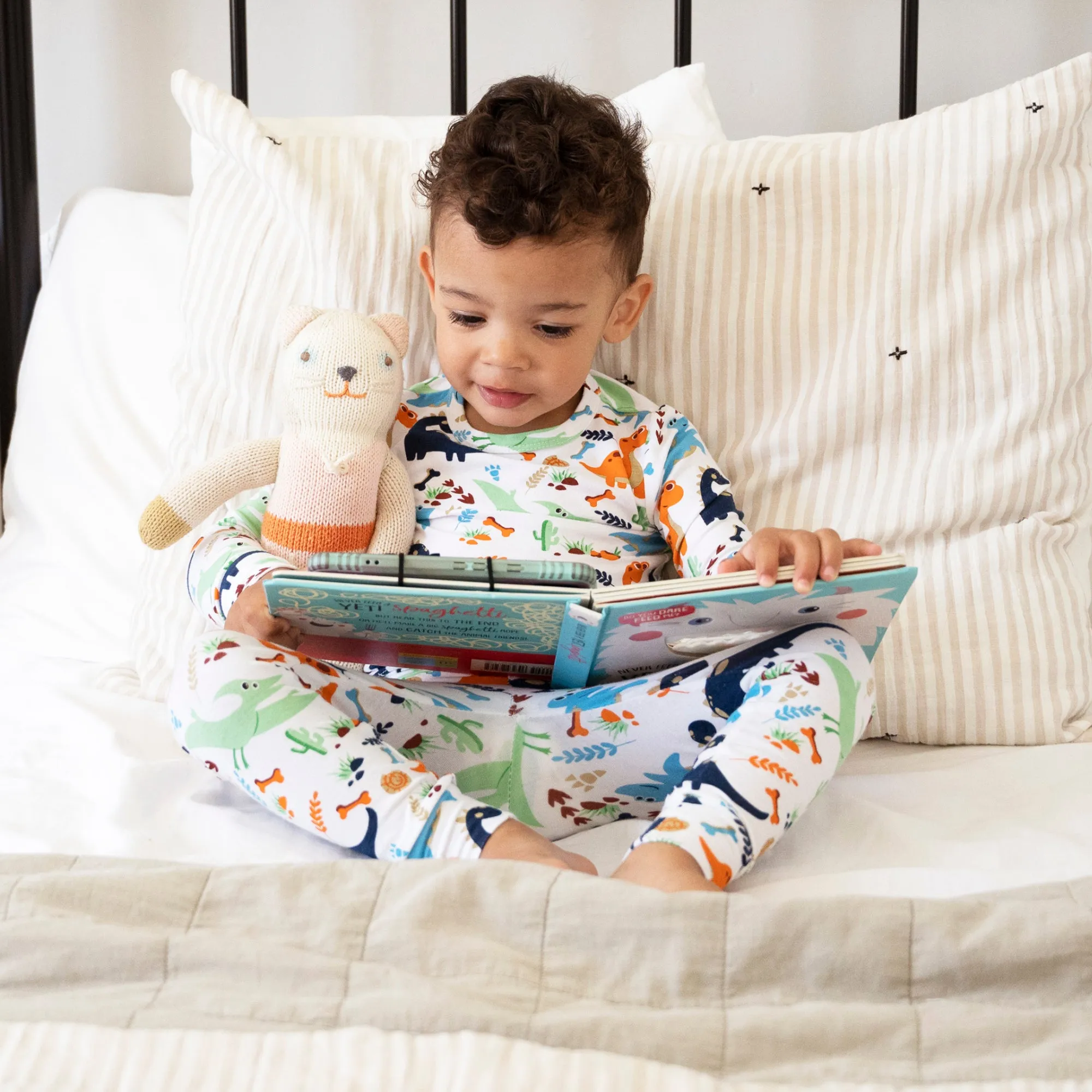 Boy Dino Two-Piece Pajama Set