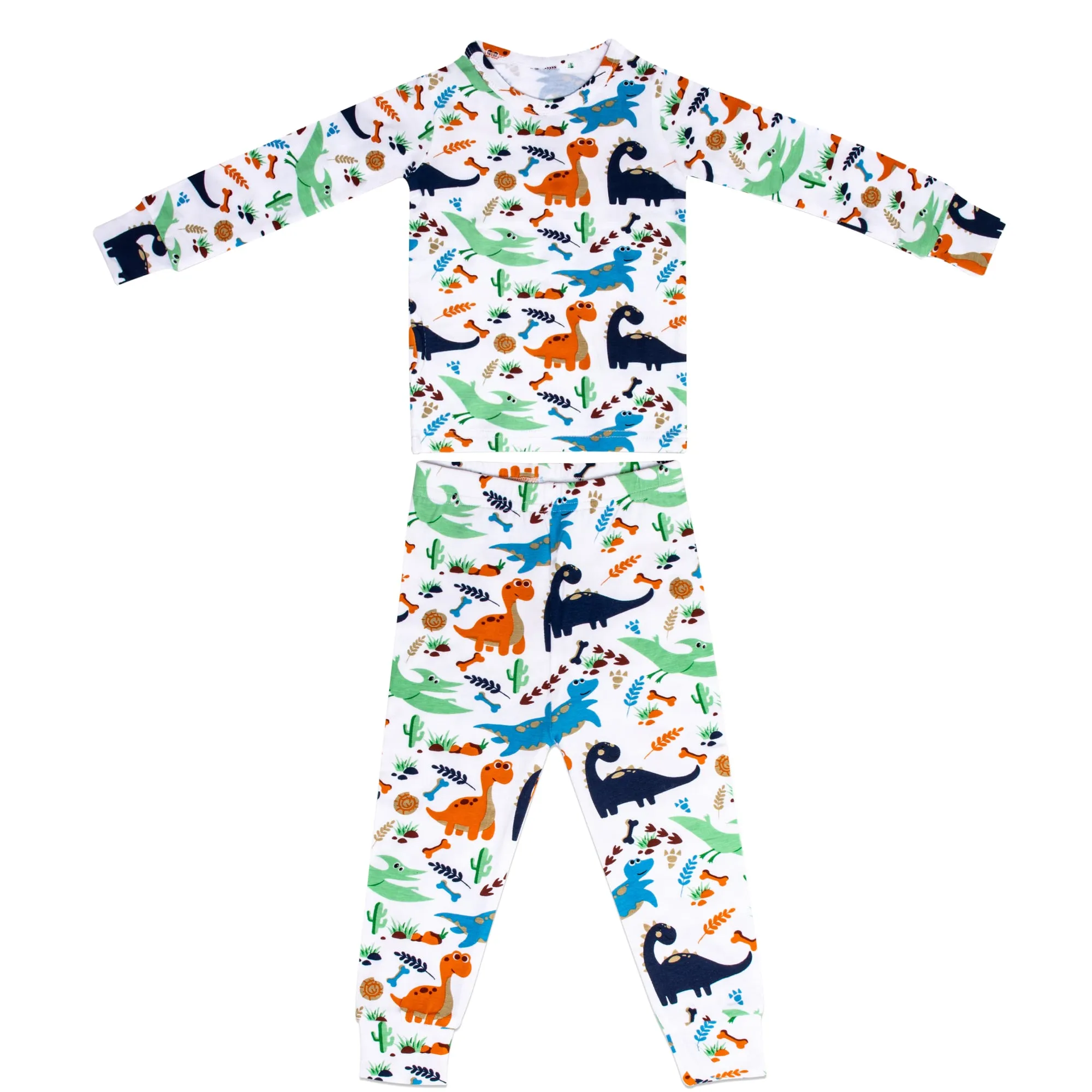 Boy Dino Two-Piece Pajama Set