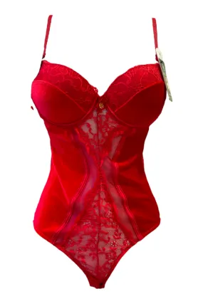 Bustier Velvet Teddy