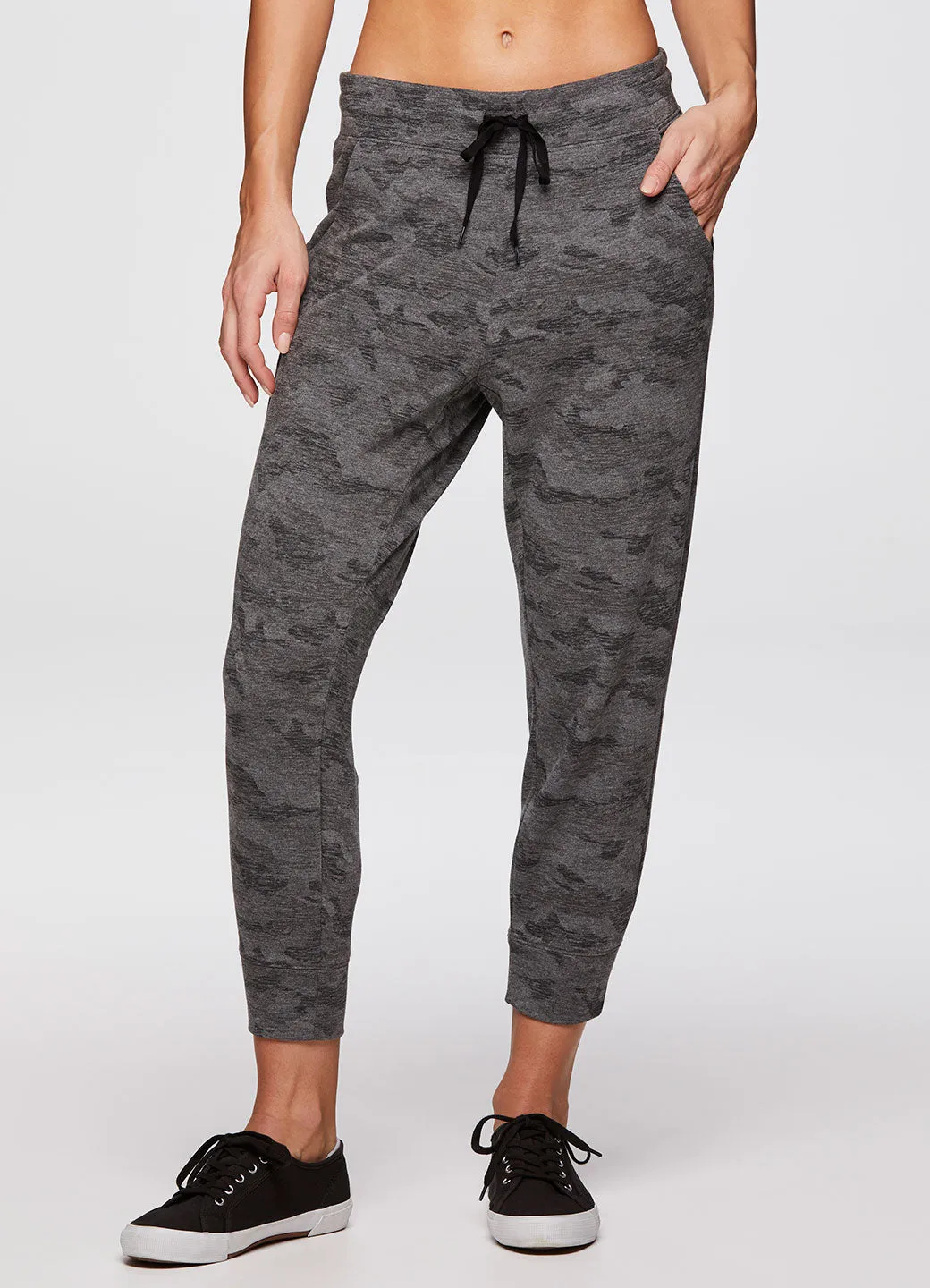 Camo Everyday Cropped Jogger