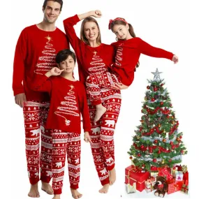 Christmas Matching Family Pyjamas Pajamas Clothing Sets Father Mommy And Me Clothes  Matching Clothes Sets   For  New Year Costume Baby