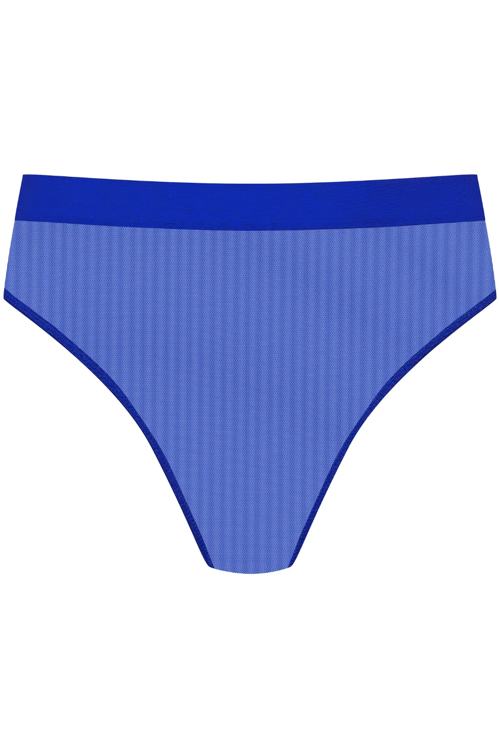 Corps à Corps High Waist Thong Neon Blue