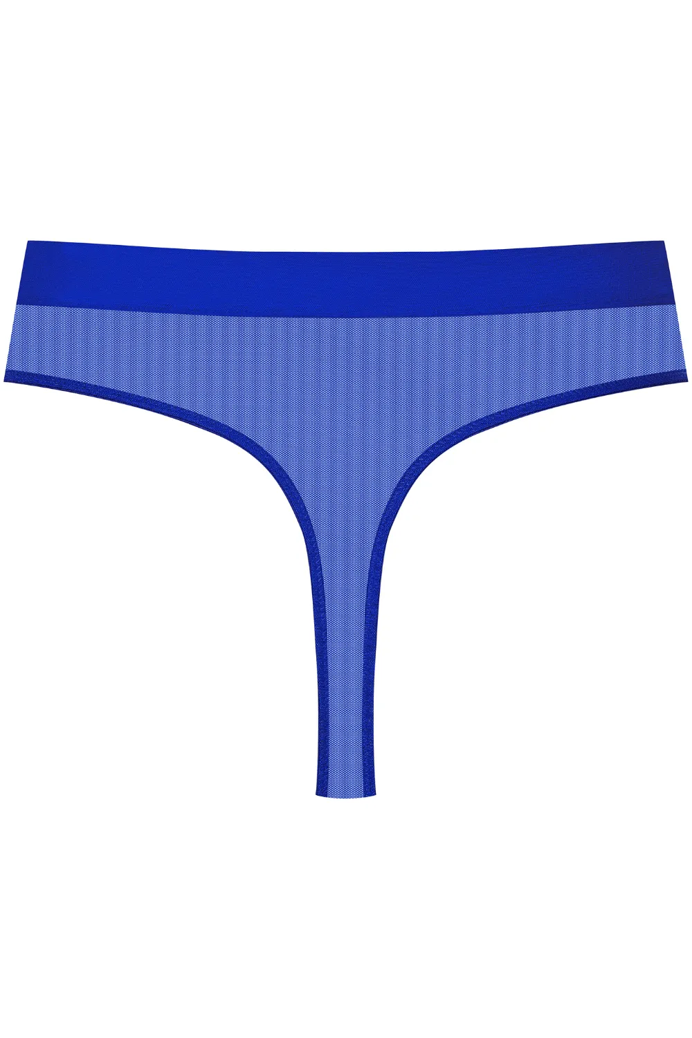 Corps à Corps High Waist Thong Neon Blue