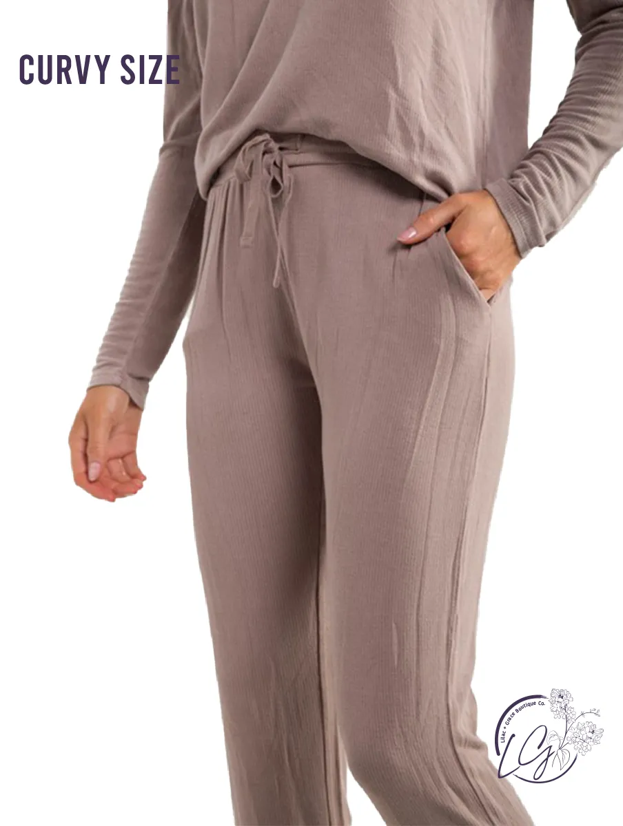 Curvy Moonstone Marvel Joggers