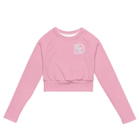 DTI Rosegum Recycled long-sleeve crop top