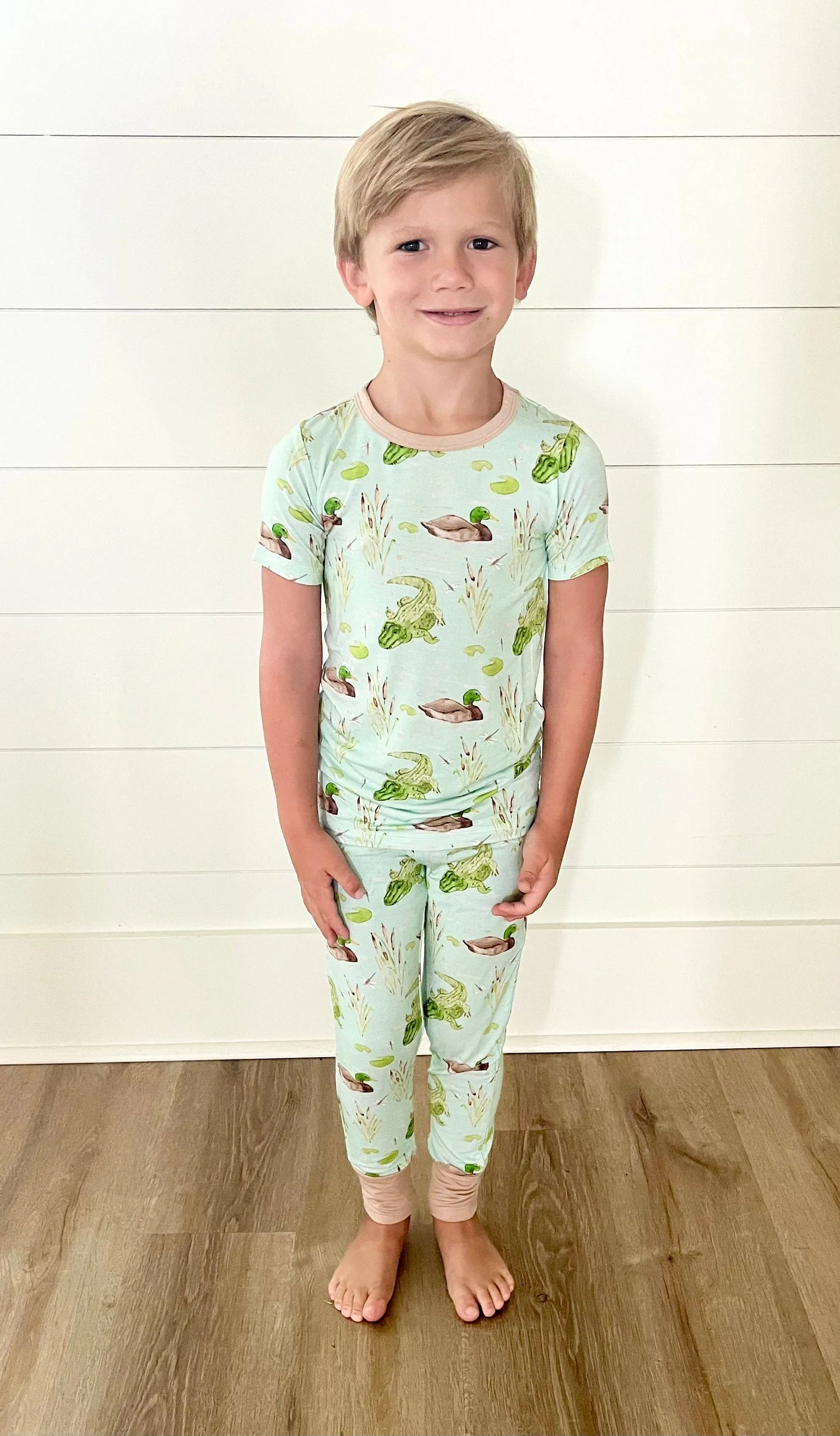 Ducks & Gators Two Piece Pajama