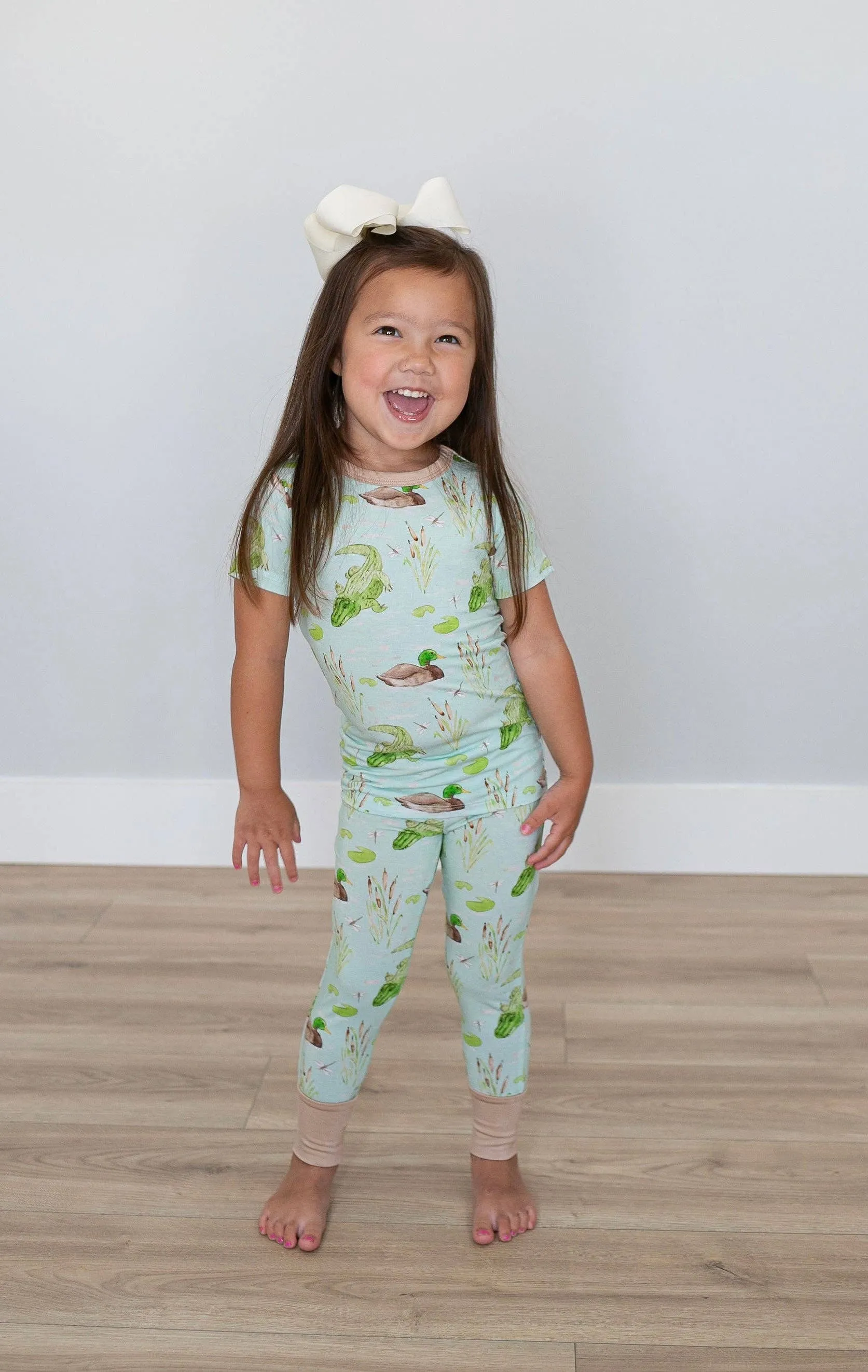 Ducks & Gators Two Piece Pajama