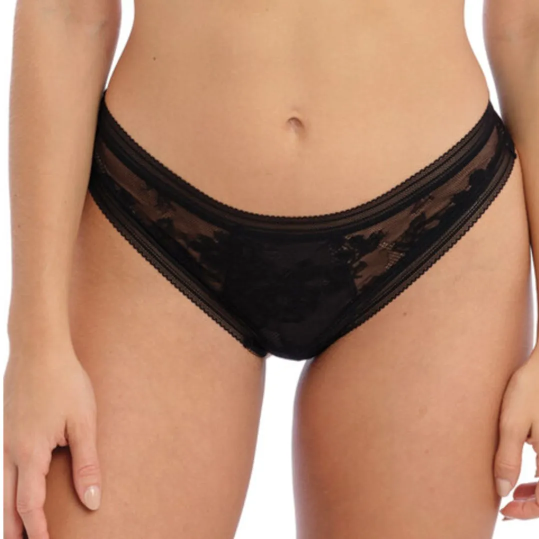 Fantasie Fusion Lace Brazilian FL102371 in Black