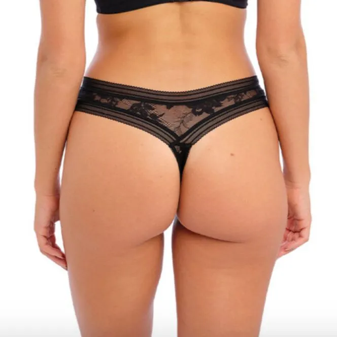 Fantasie Fusion Lace Brazilian FL102371 in Black