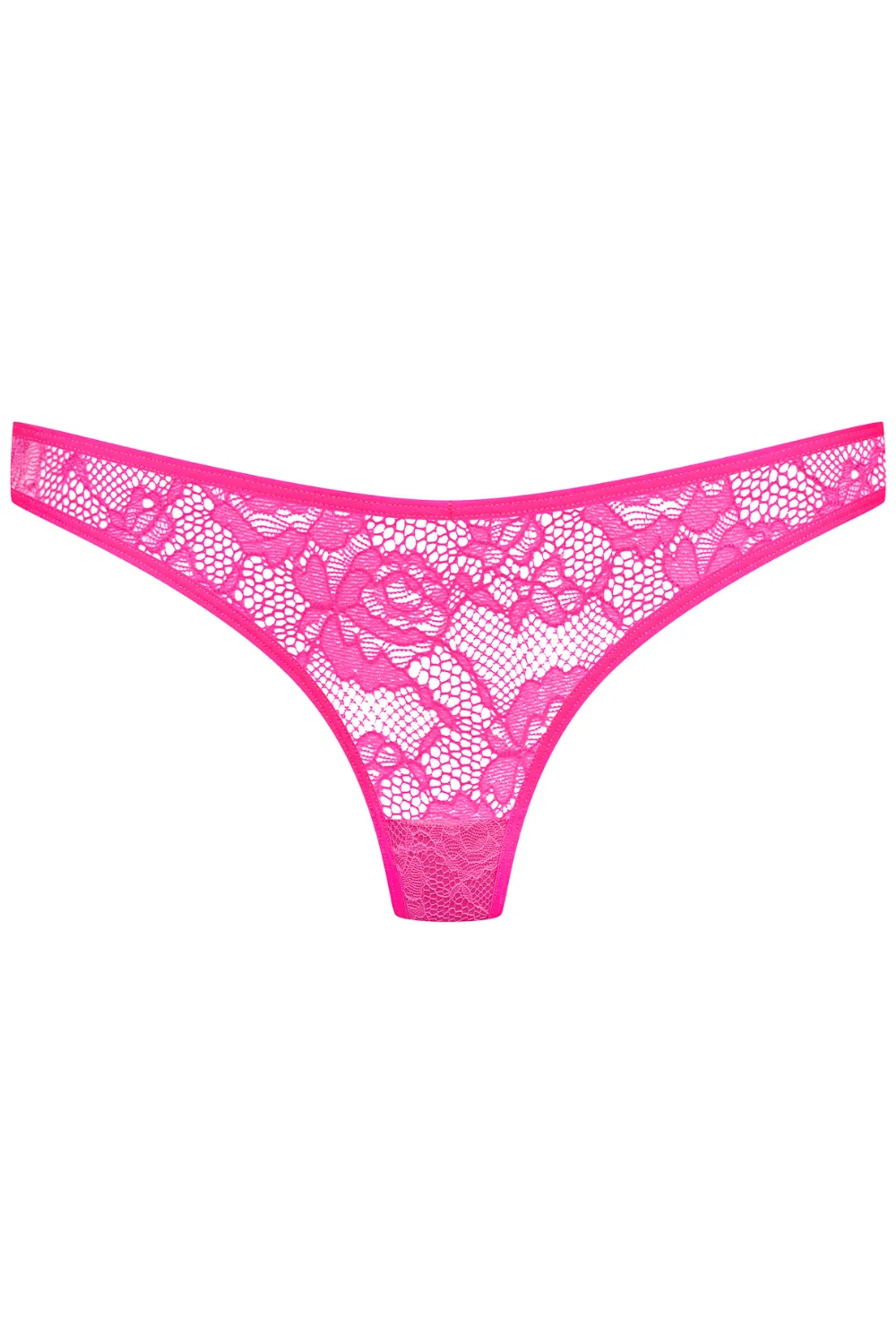 Flashback Lace Tanga Thong Pink