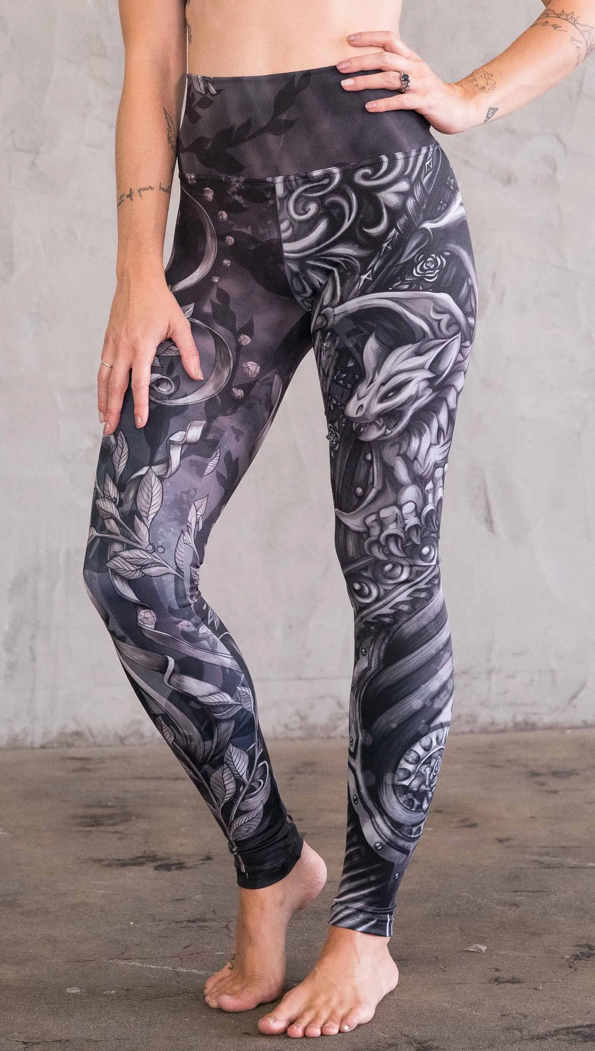 Gargoyle Mashup - Athleisure Leggings