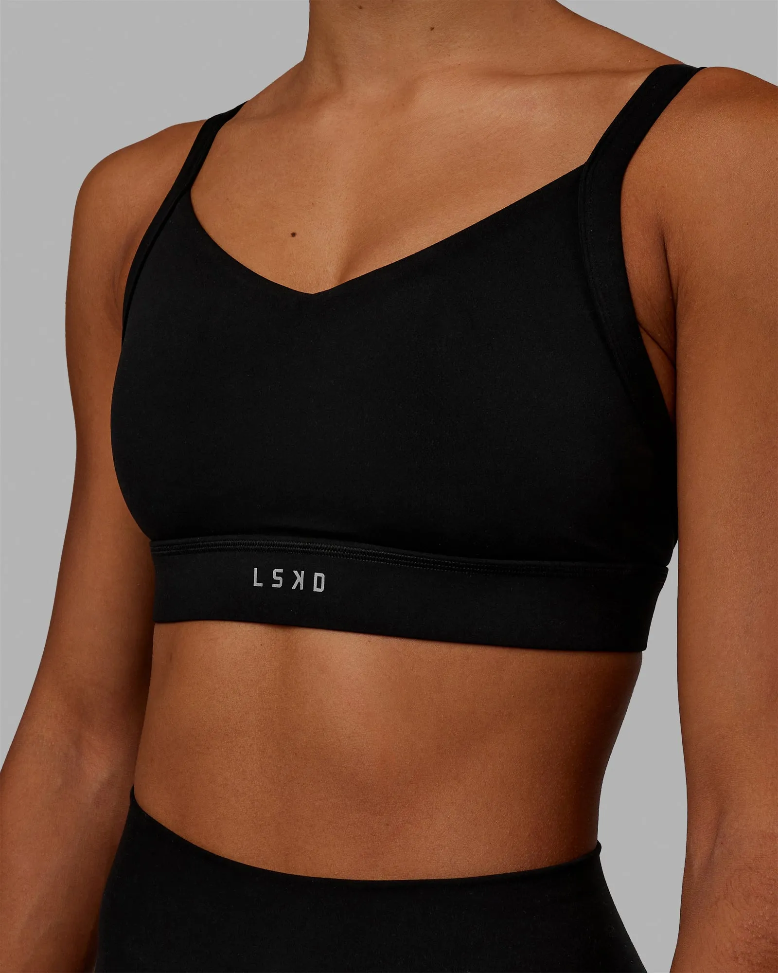 Interval Sports Bra - Black