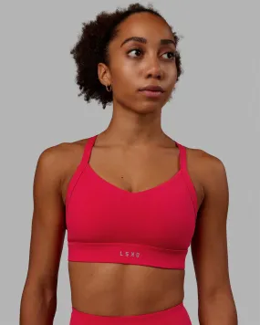 Interval Sports Bra - Scarlet