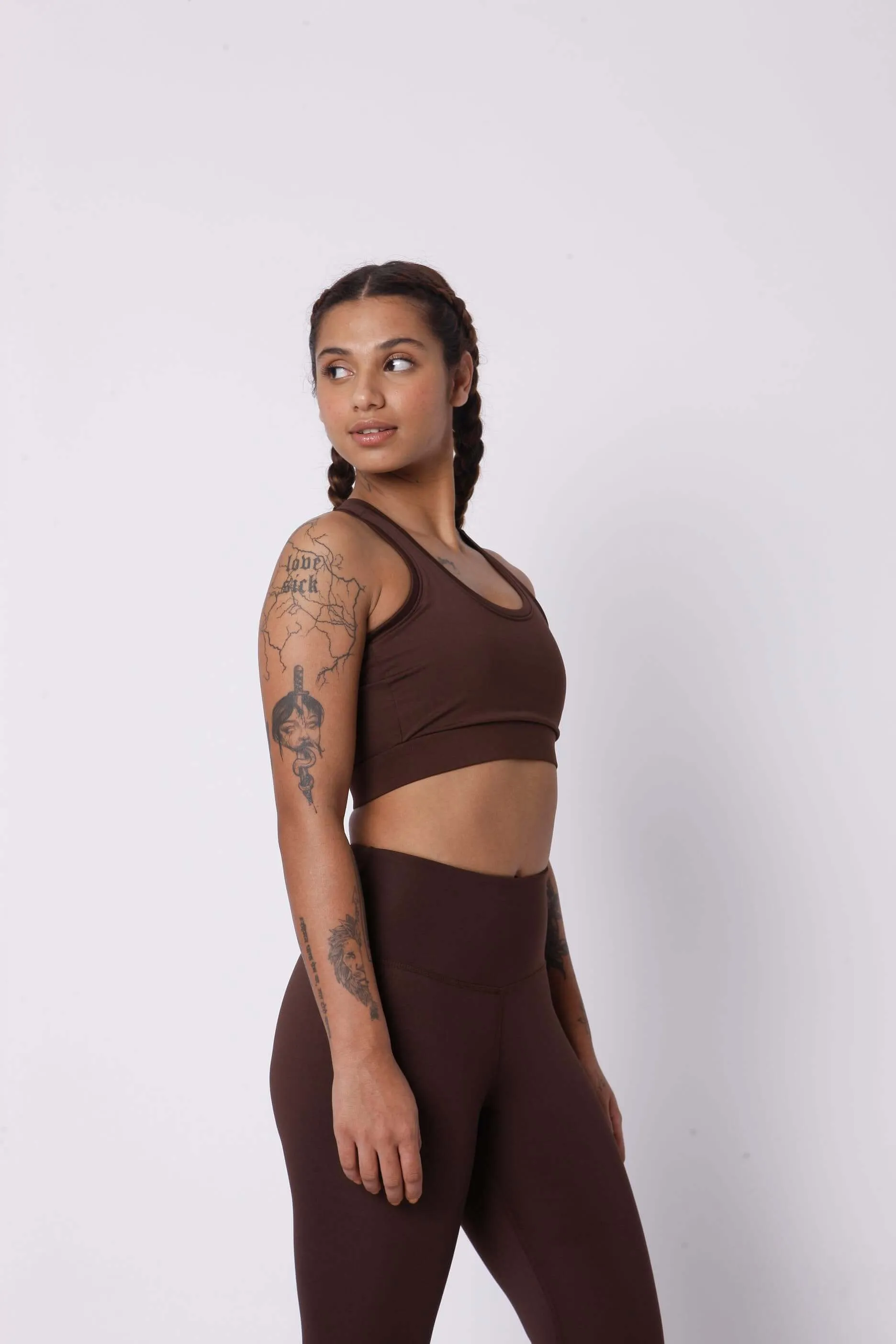 Java T Back Sports Top & Leggings