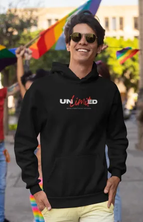 Mens Athleisure - Unlimited Design Positivity Hoodie