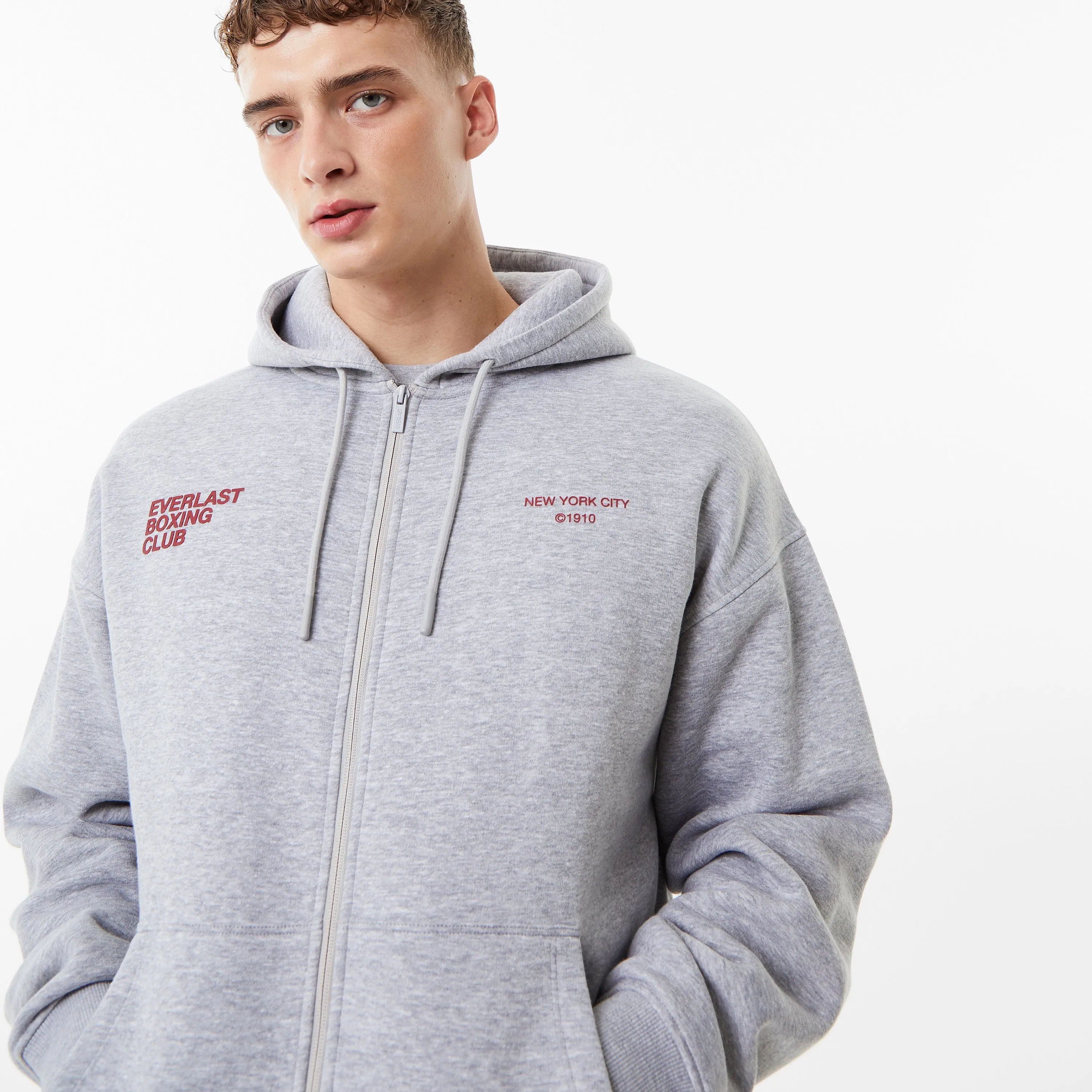 Men's Boxing Club Zip Up Hoodie