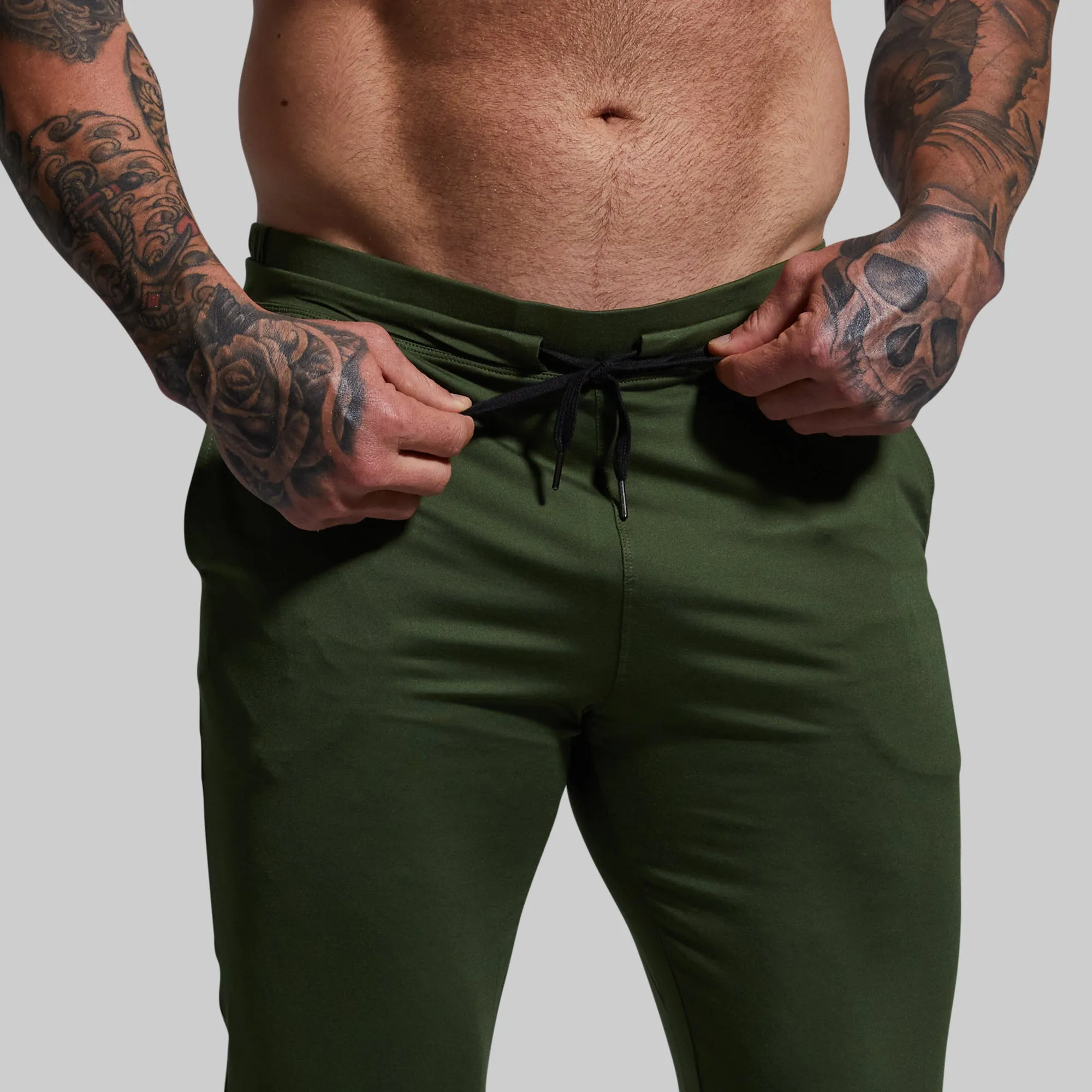 Men's Rest Day Athleisure Jogger (Tactical Green)