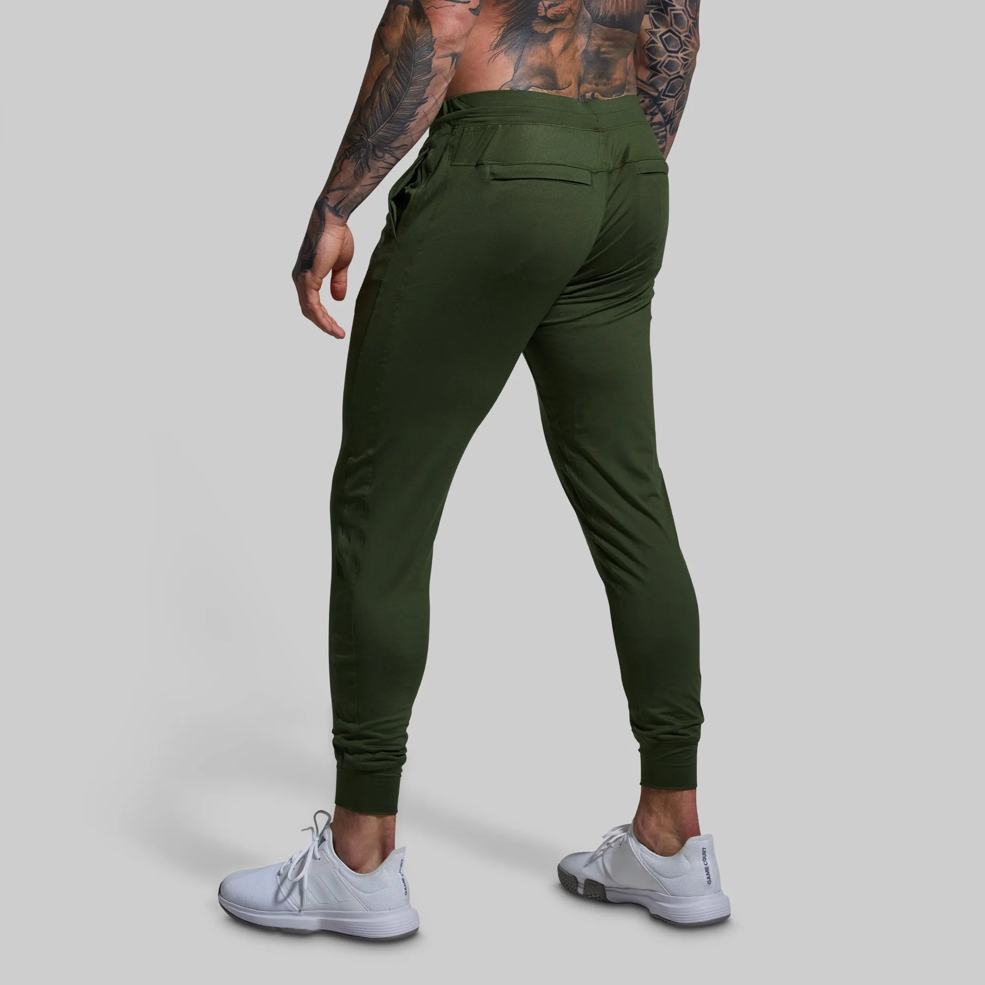 Men's Rest Day Athleisure Jogger (Tactical Green)