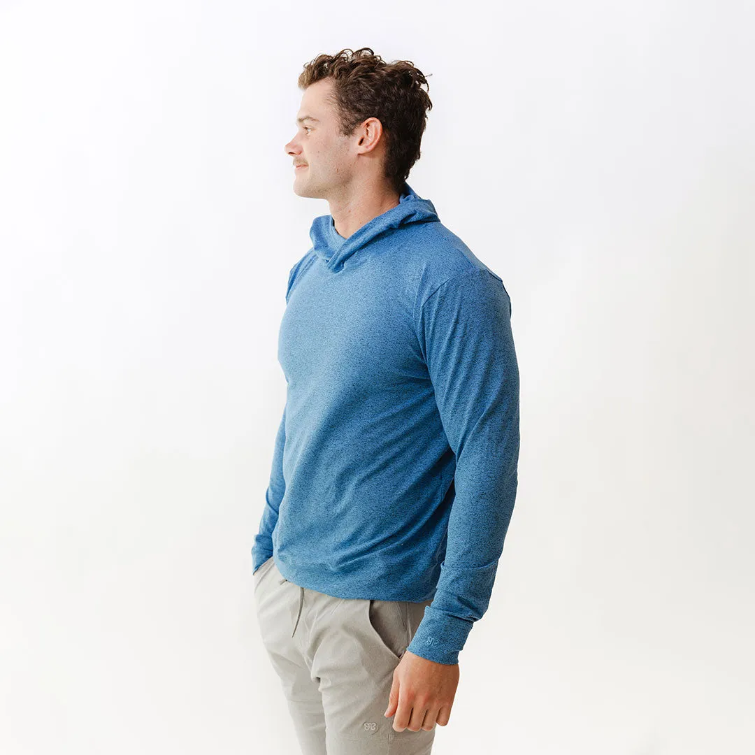 Men's Travel Hoodie, Cobalt