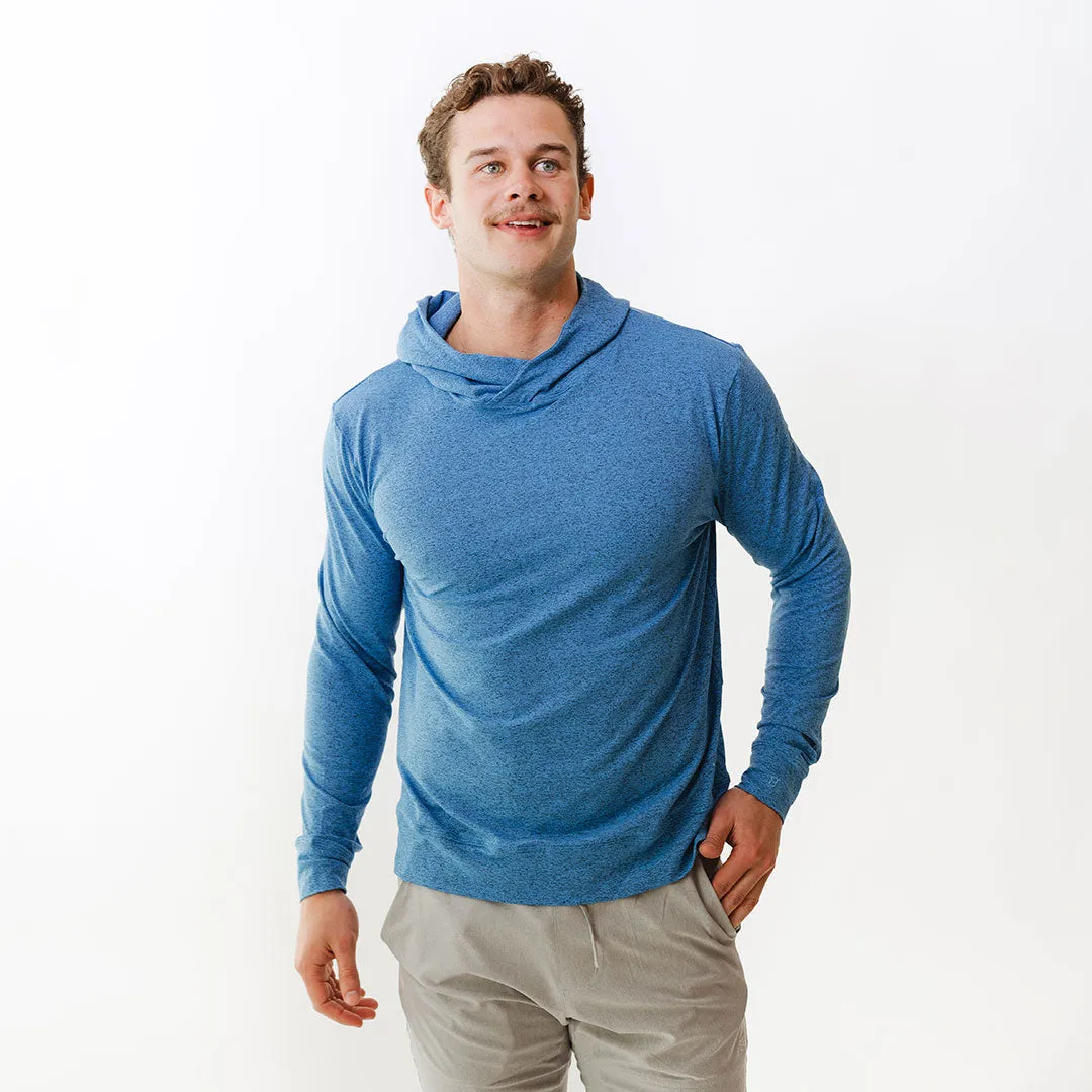 Men's Travel Hoodie, Cobalt