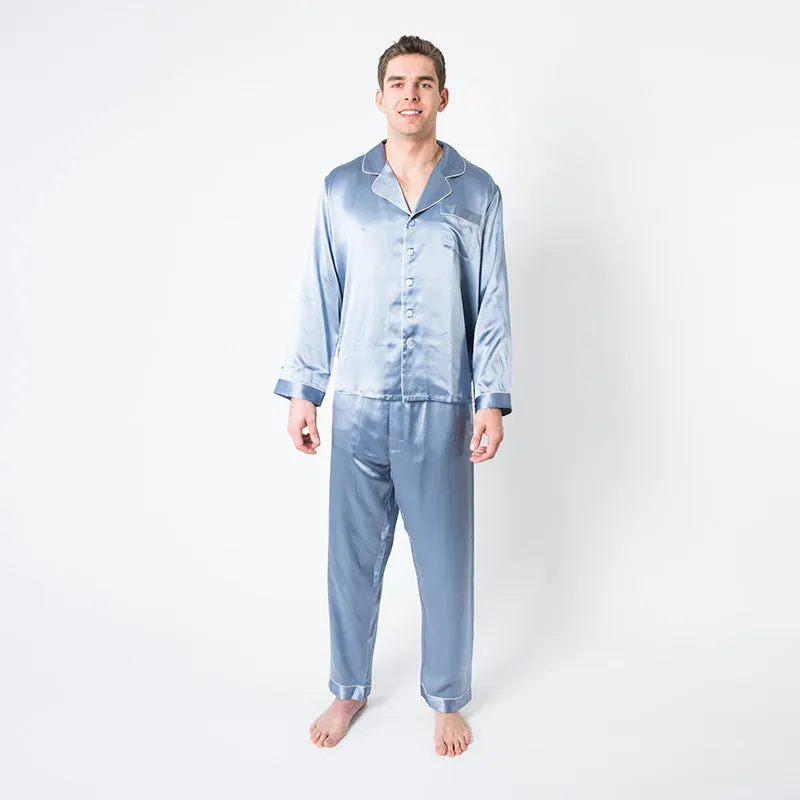 Men's Twilight Mulberry Silk Pajama Set