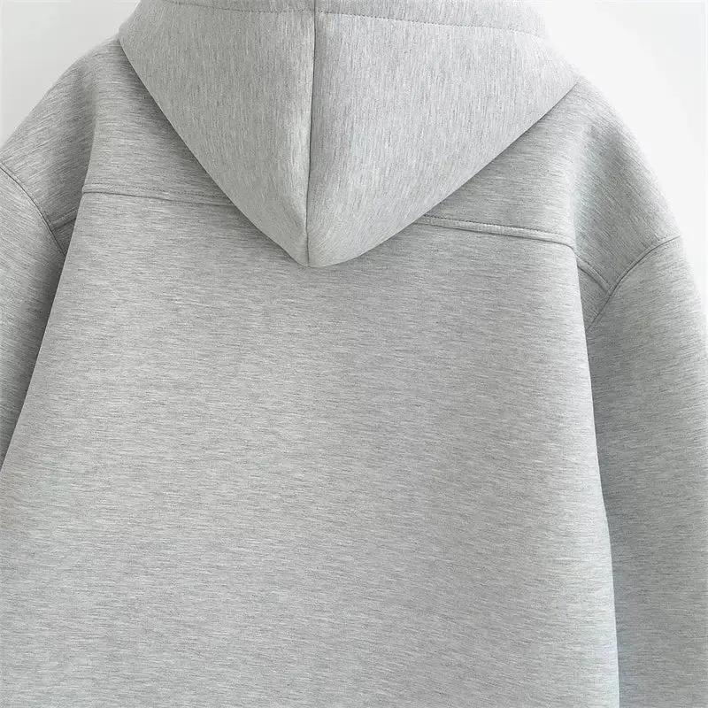 Nordic Comfort Hoodie - Oversized Winter Zip-Up