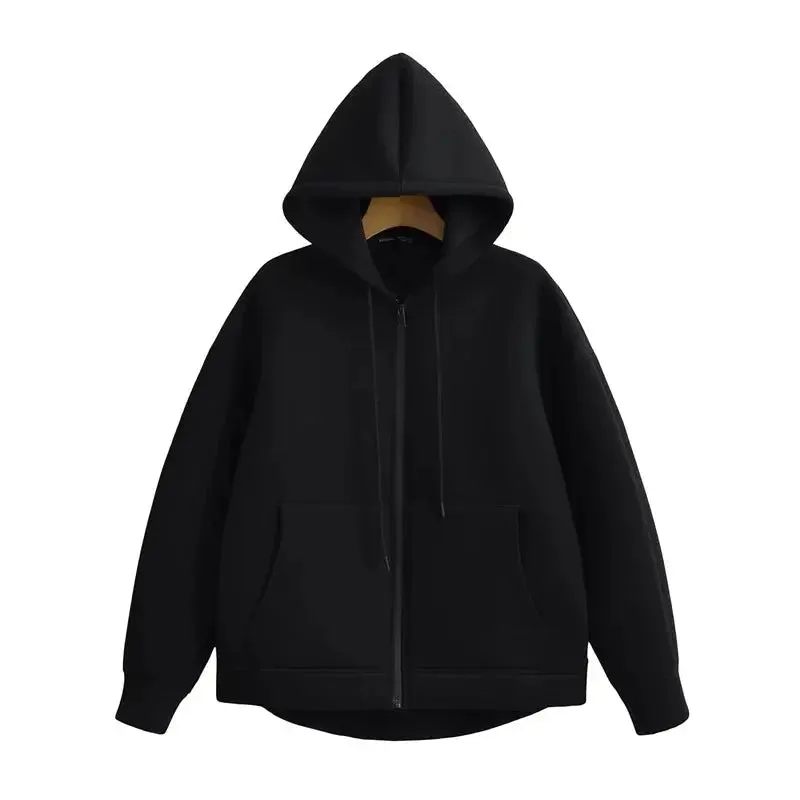 Nordic Comfort Hoodie - Oversized Winter Zip-Up