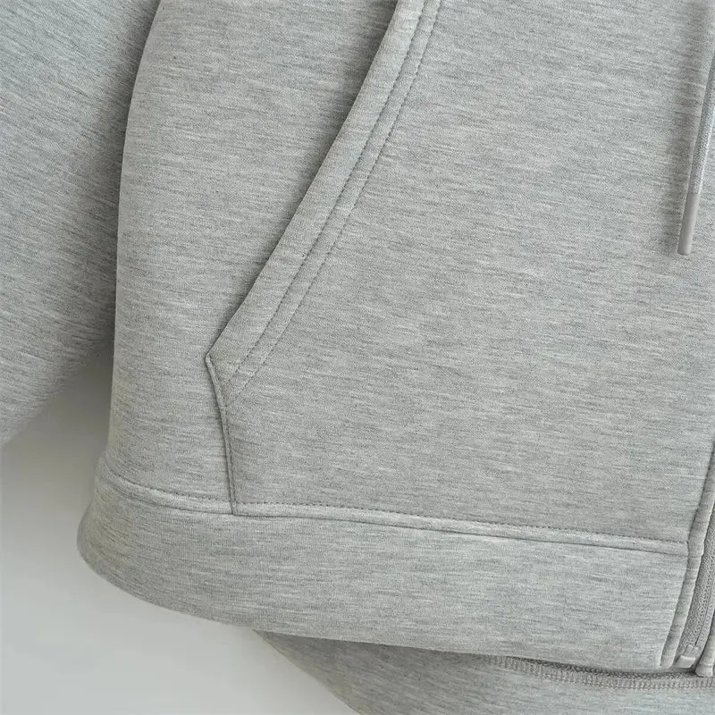 Nordic Comfort Hoodie - Oversized Winter Zip-Up