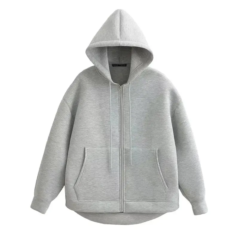 Nordic Comfort Hoodie - Oversized Winter Zip-Up