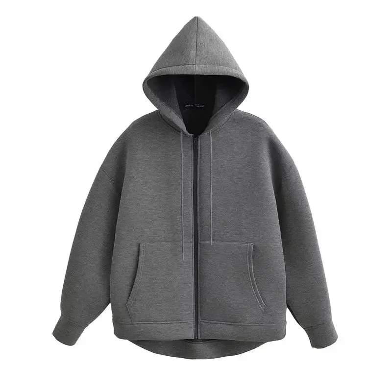 Nordic Comfort Hoodie - Oversized Winter Zip-Up