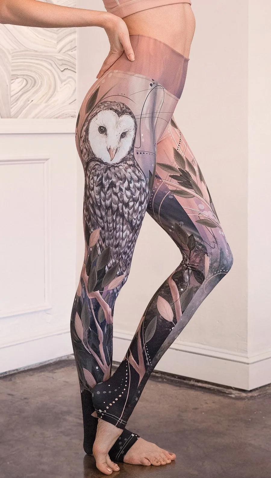 Owls 2.0 - Athleisure Leggings