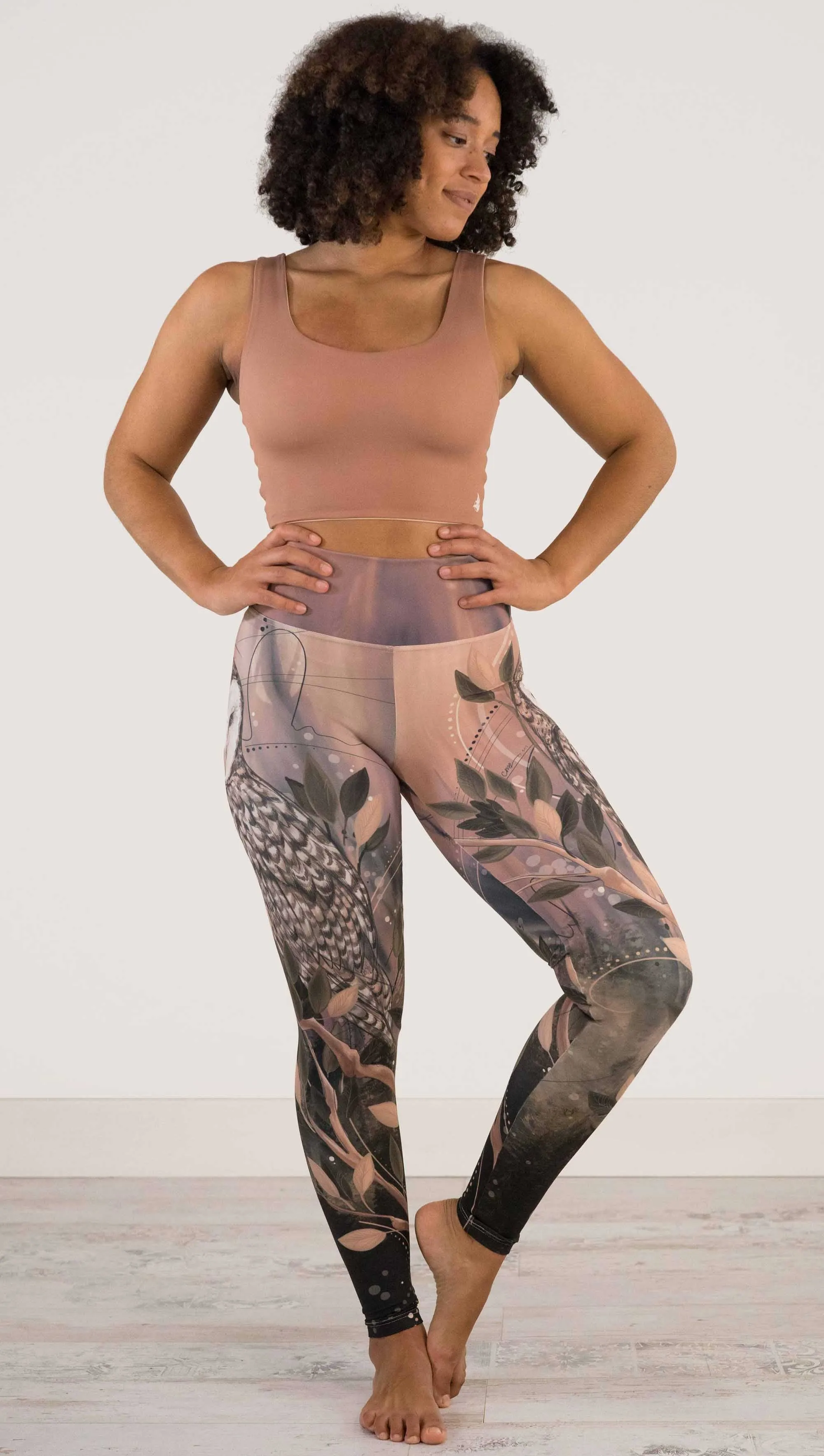 Owls 2.0 - Athleisure Leggings