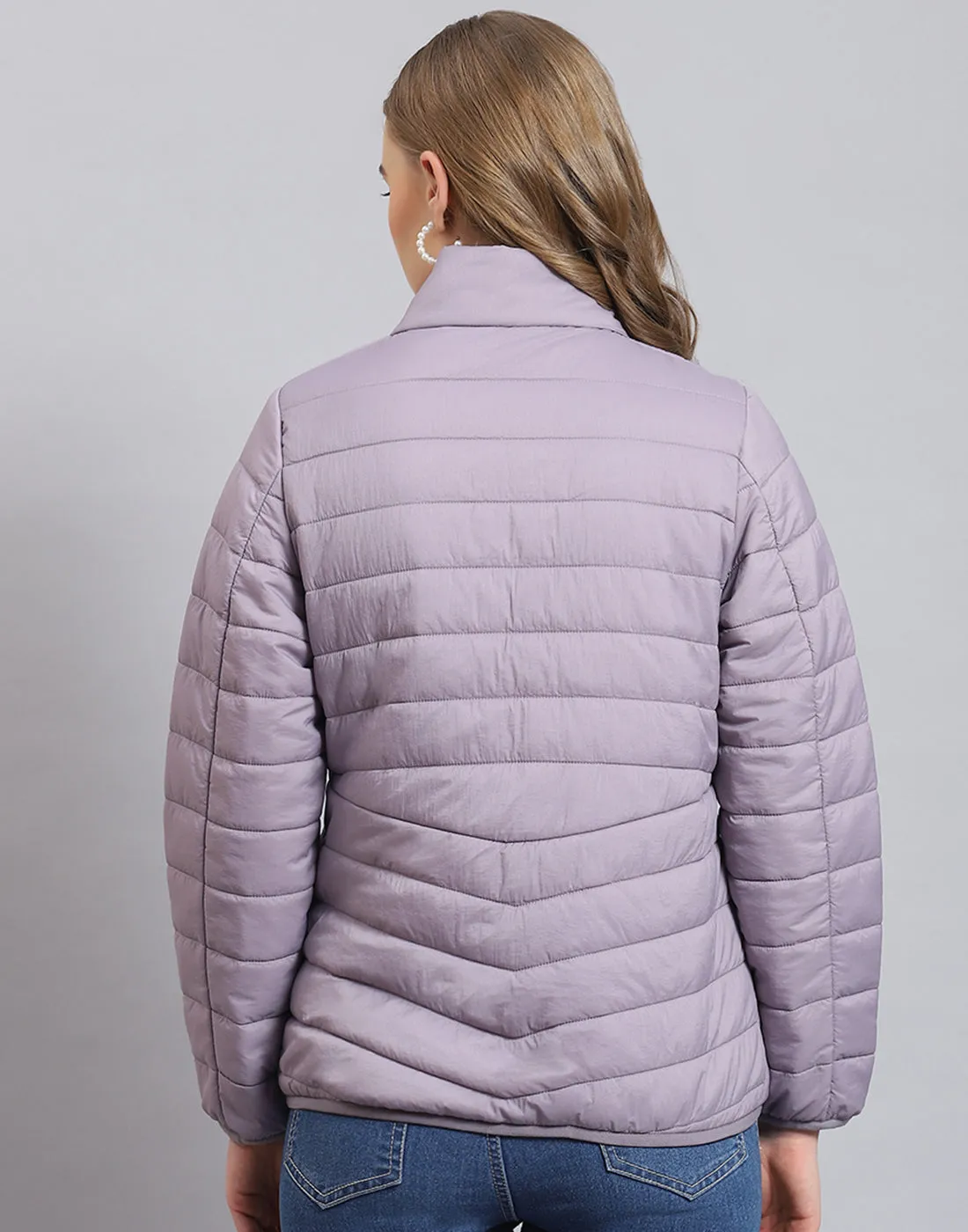 Pack it, style it, slay it, Women Purple Packable Full Sleeve Jacket