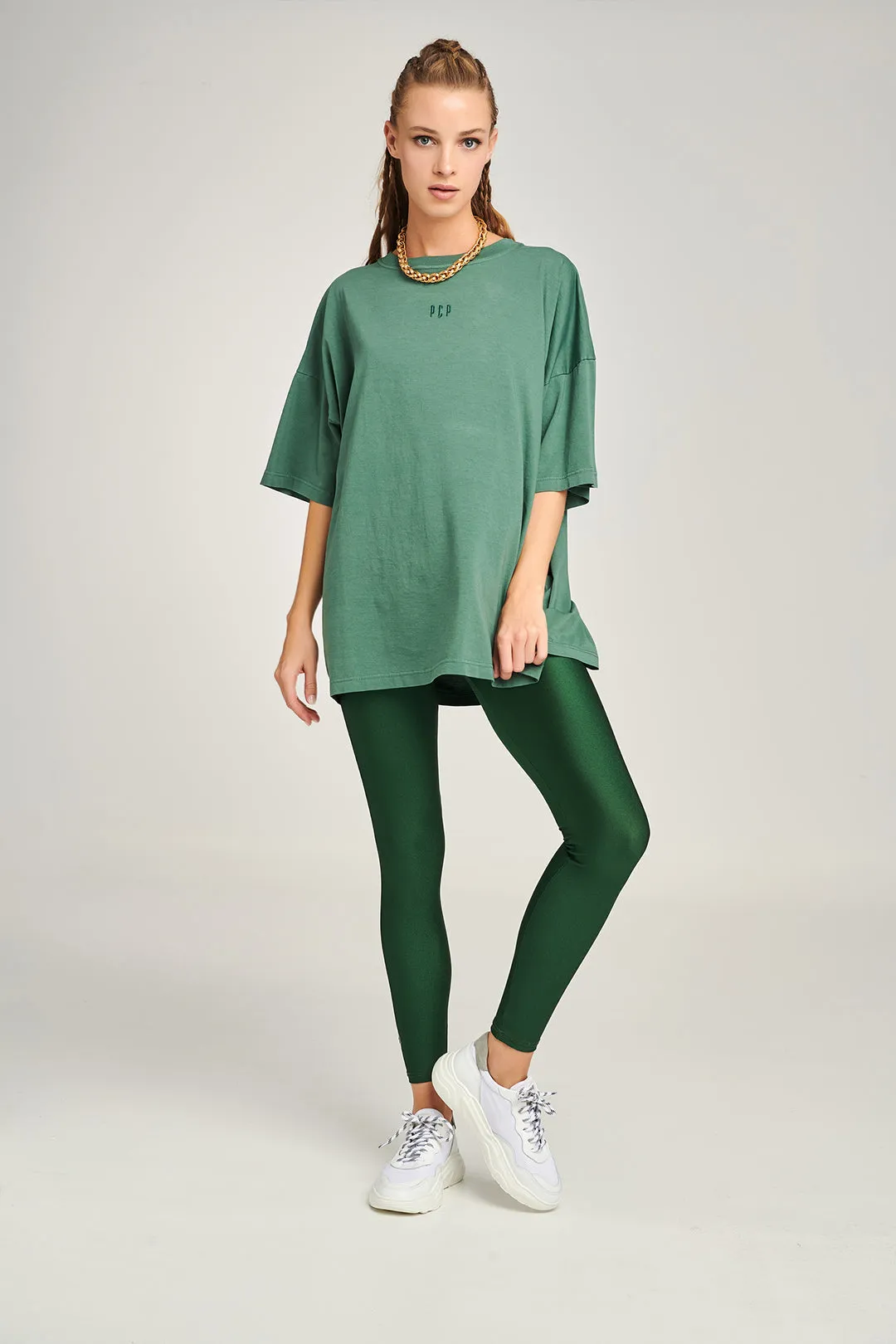 PCP JAQUELINE LEGGINGS - FOREST GREEN