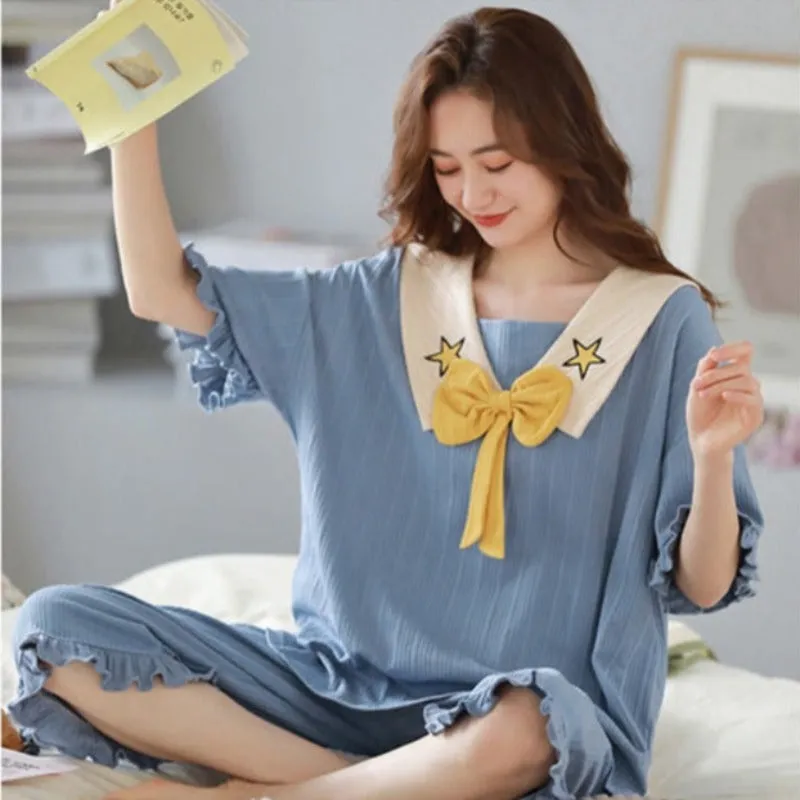 Pyjama Set Sleepwear Night Suit