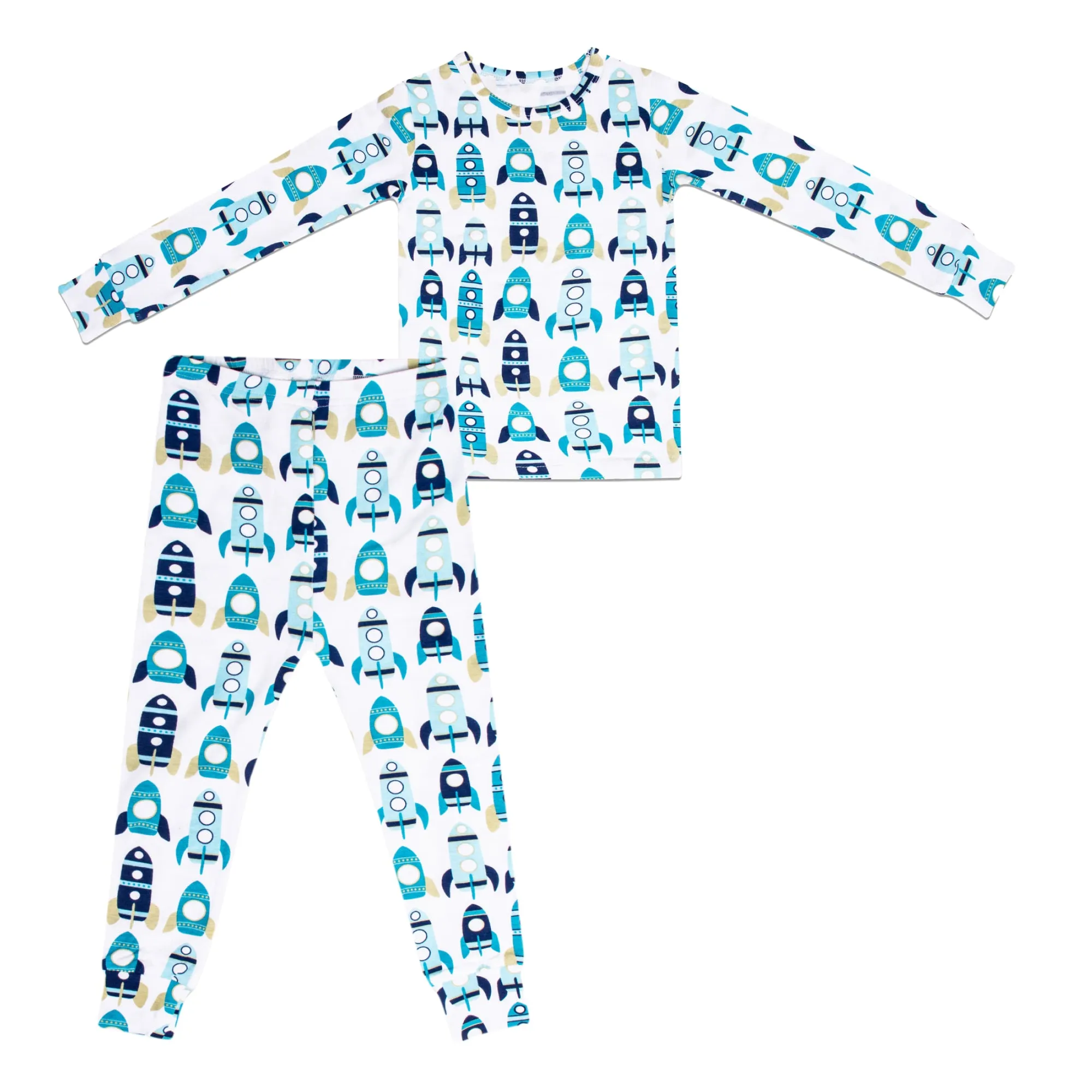 Rocket Two-Piece Pajama Set