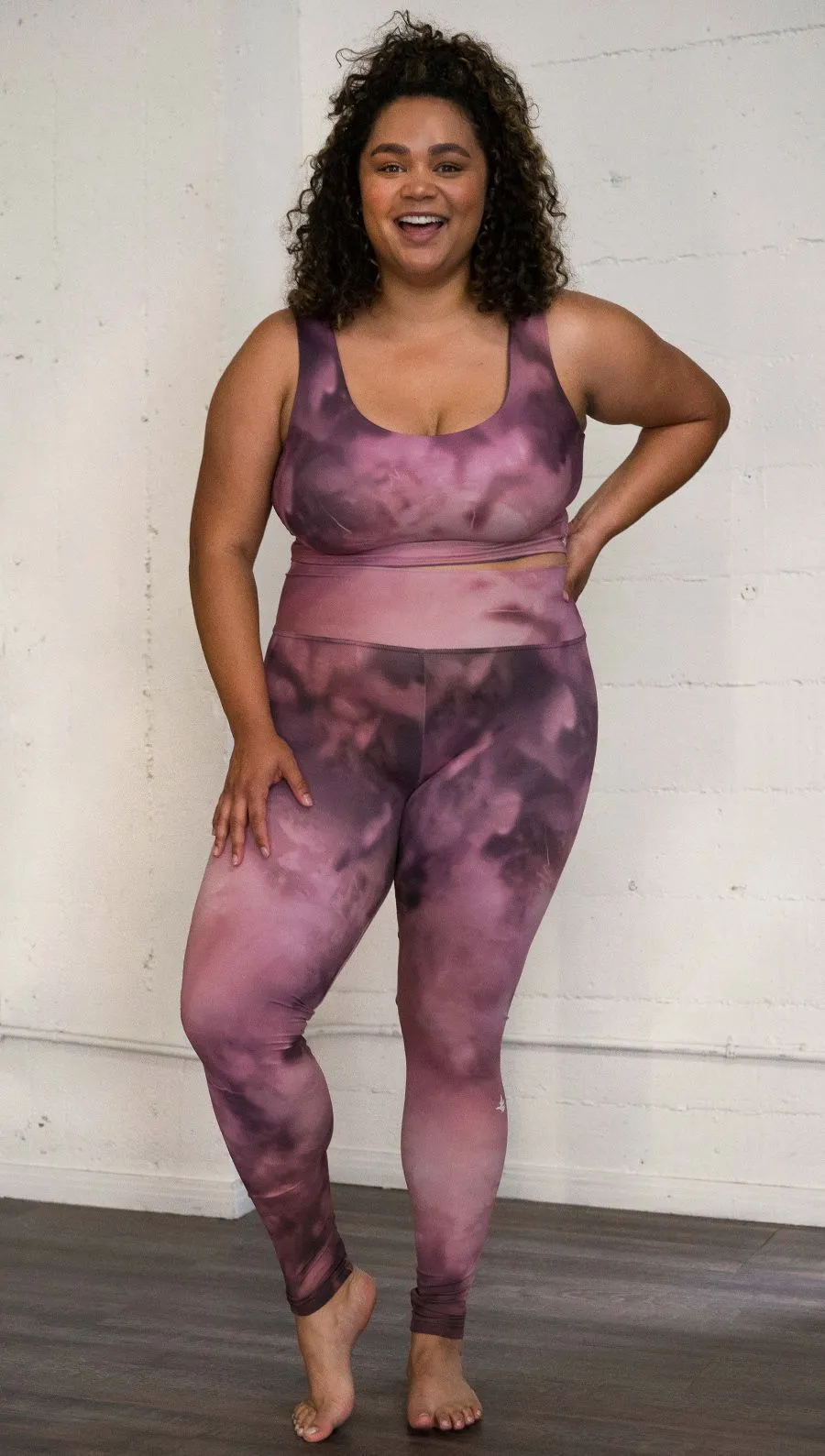 Rose Quartz - Athleisure Leggings - CUSTOM ORDER