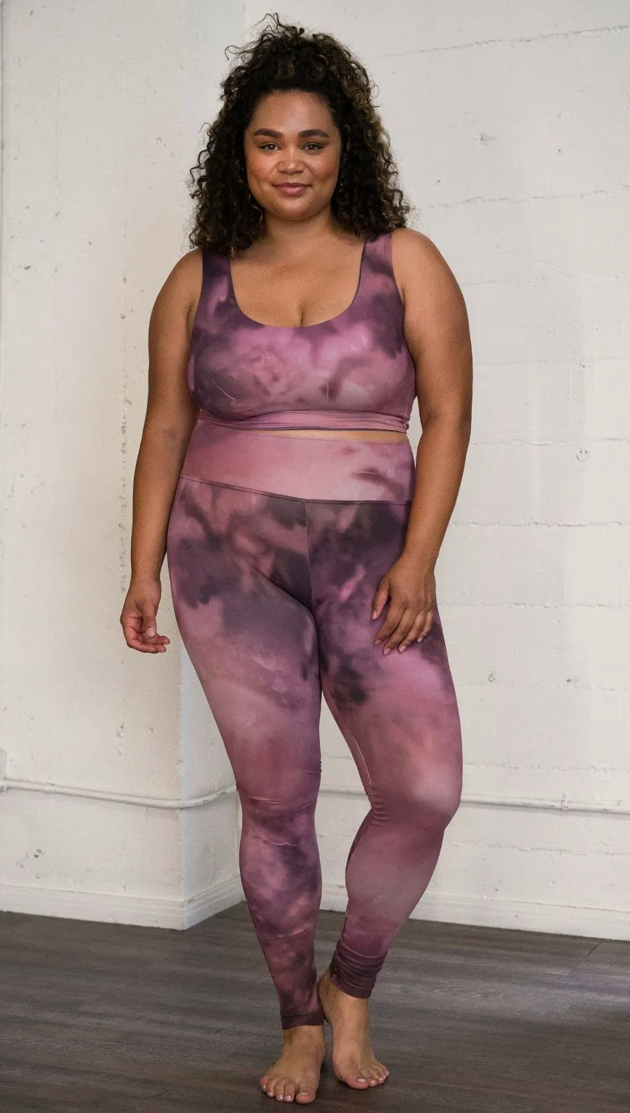 Rose Quartz - Athleisure Leggings - CUSTOM ORDER