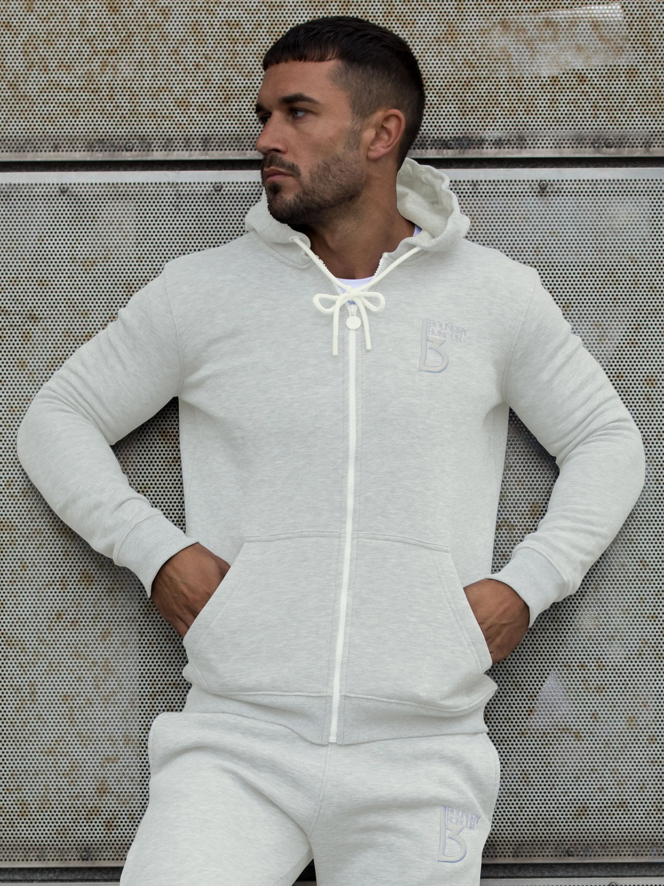 Scale Zipped Tracksuit Hood | Bound By Honour