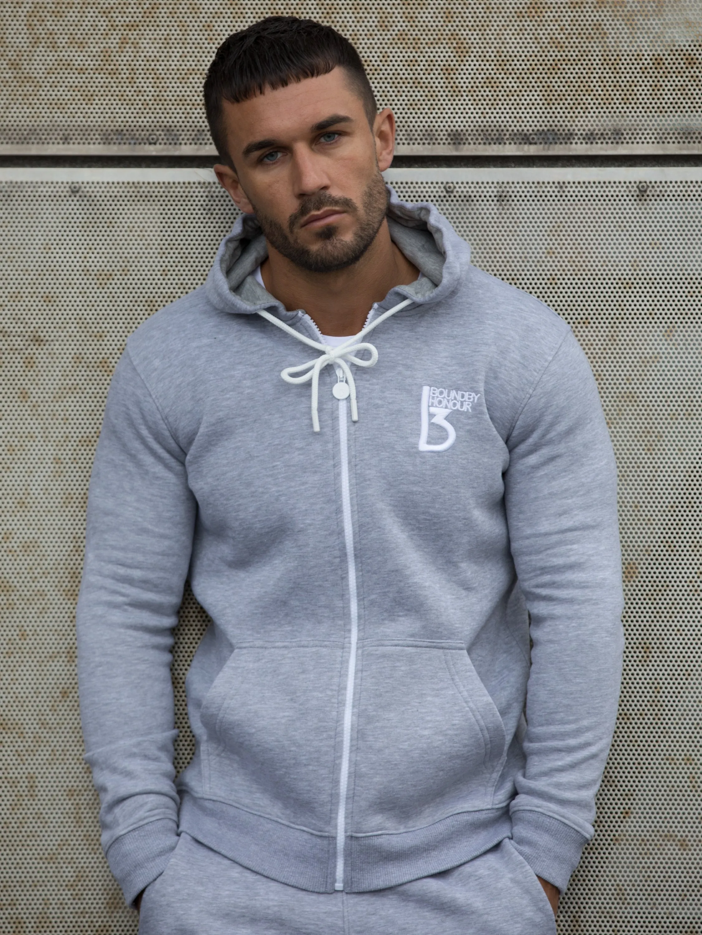 Scale Zipped Tracksuit Hood | Bound By Honour