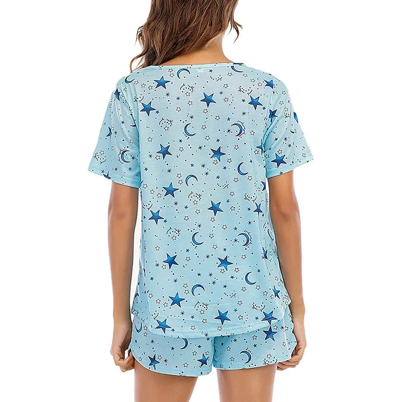 Short Sleeve Sleepwear Set