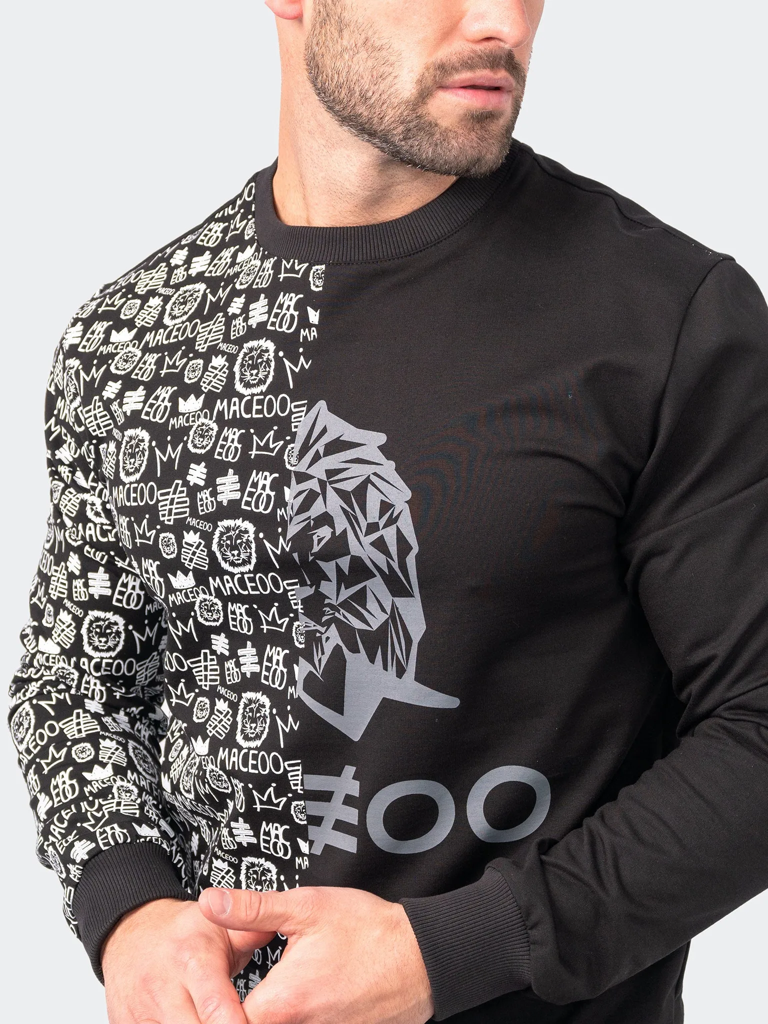 Sweater Graffiti Black