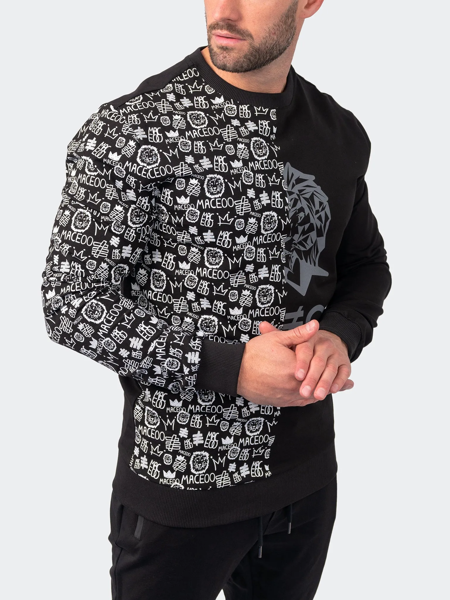 Sweater Graffiti Black