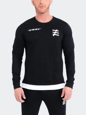 Sweater LetMeDoIt Black